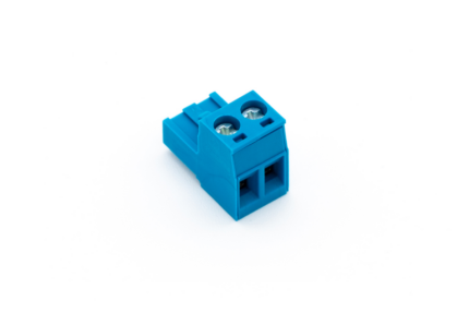 Schraub-Steckklemme Blau 2fach