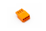 Push-Steckklemme Orange 4fach – Bild 2