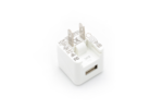 USB Netzteil inkl. Kabel Weiss – Bild 2