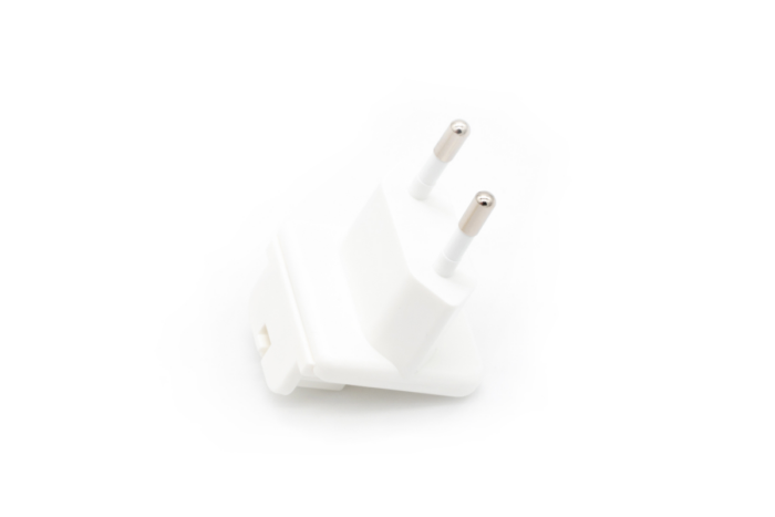 USB Netzteil inkl. Kabel Weiss – Bild 3