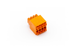Push-Steckklemme Orange 2x4fach – Bild 2