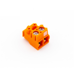 Schraubklemme Top Orange 2-fach
