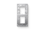 Montagerahmen 2-fach Silber