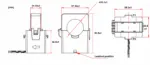 5A Stromwandler 400A 35mm (3 Stk.) – Bild 3