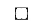 Feller SNAPFIX® Adapterrahmen Set Anthrazit (6 Stk.)